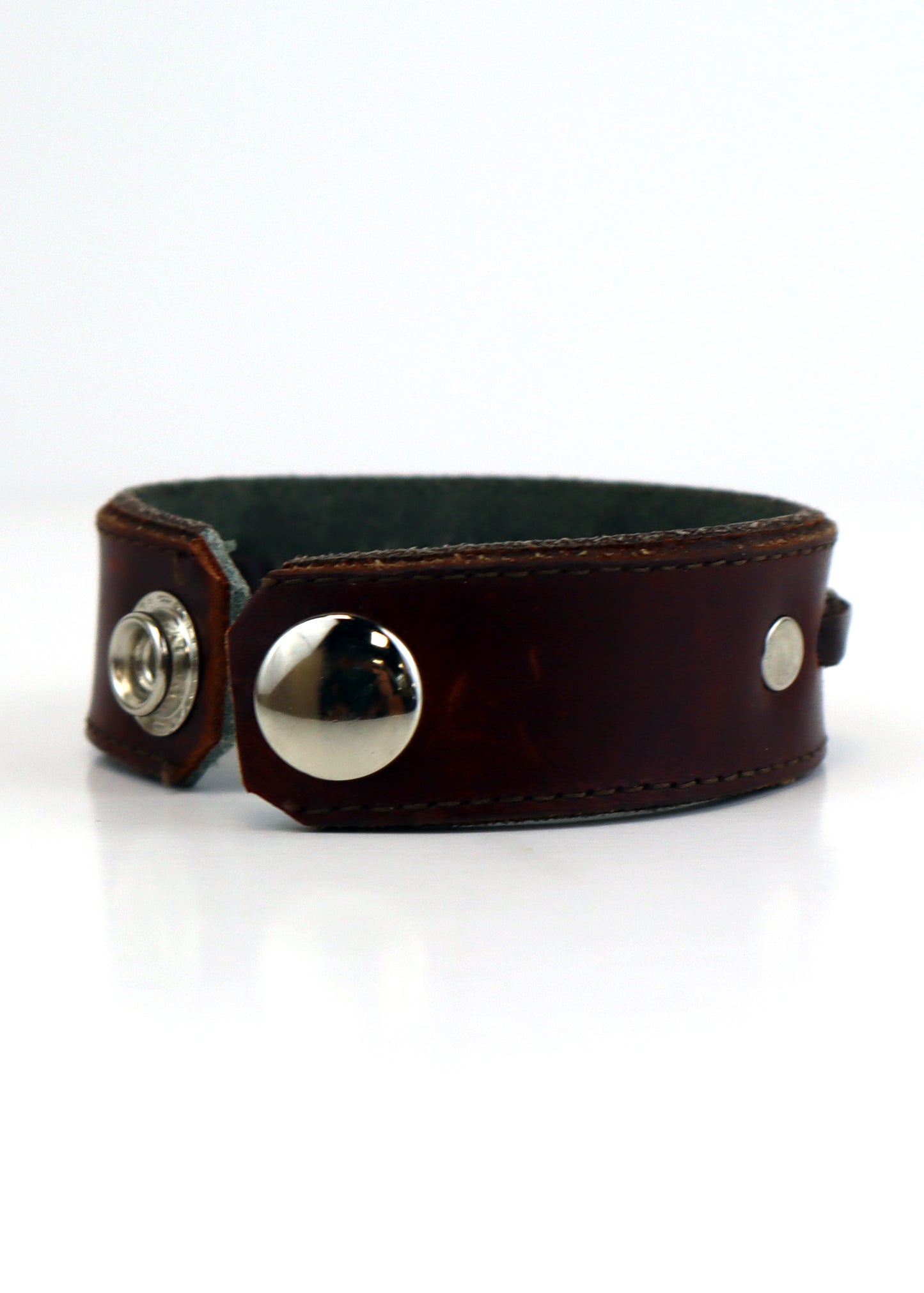 Silverware By Design - Leather Cuff Bracelet