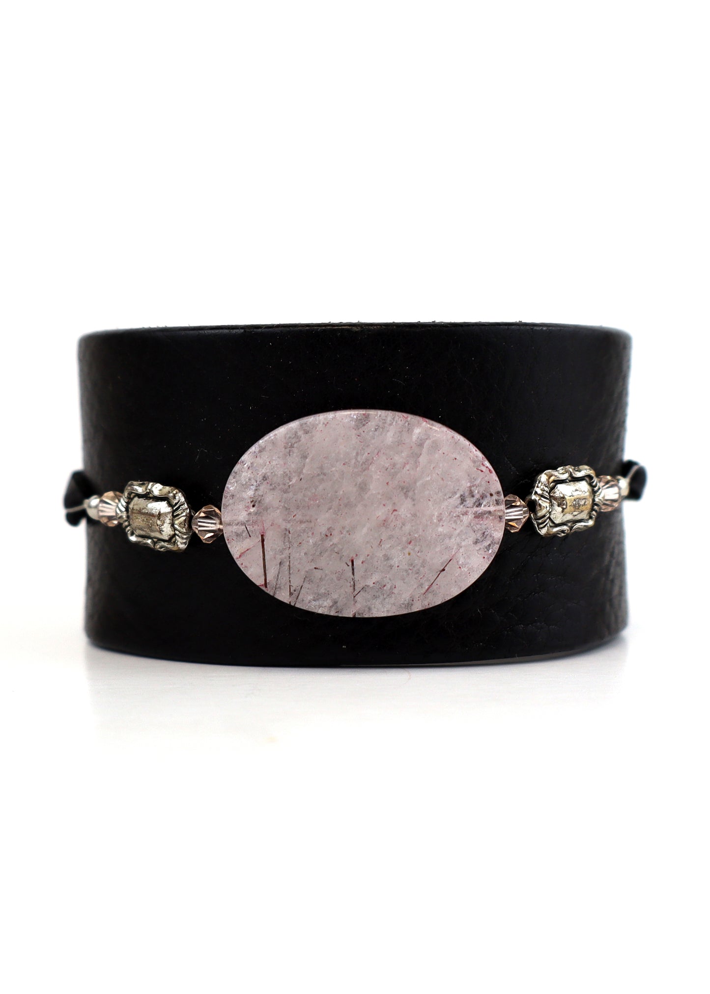 Silverware By Design - Leather Cuff Bracelet