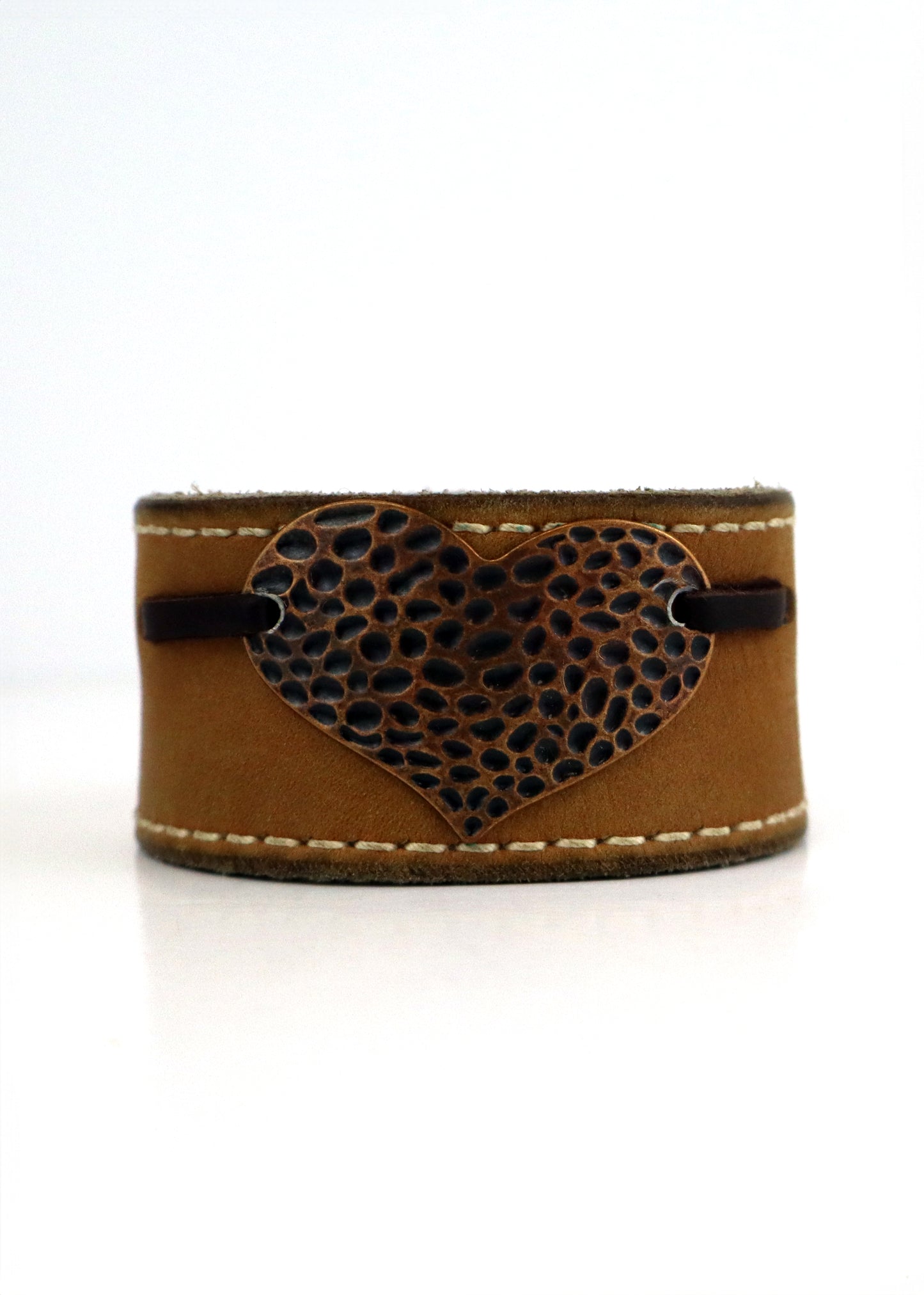 Silverware By Design - Leather Cuff Bracelet