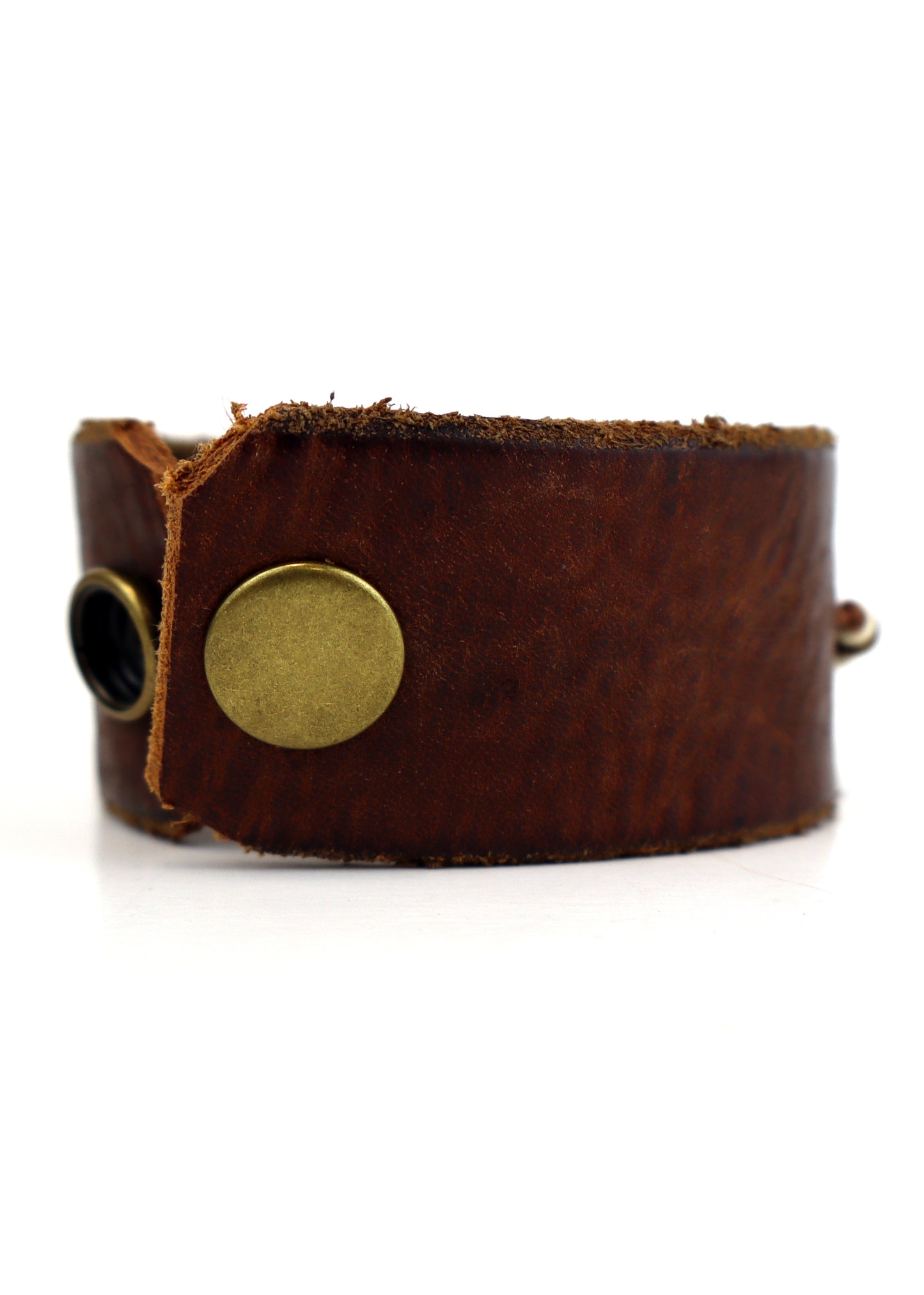 Silverware By Design - Leather Cuff Bracelet