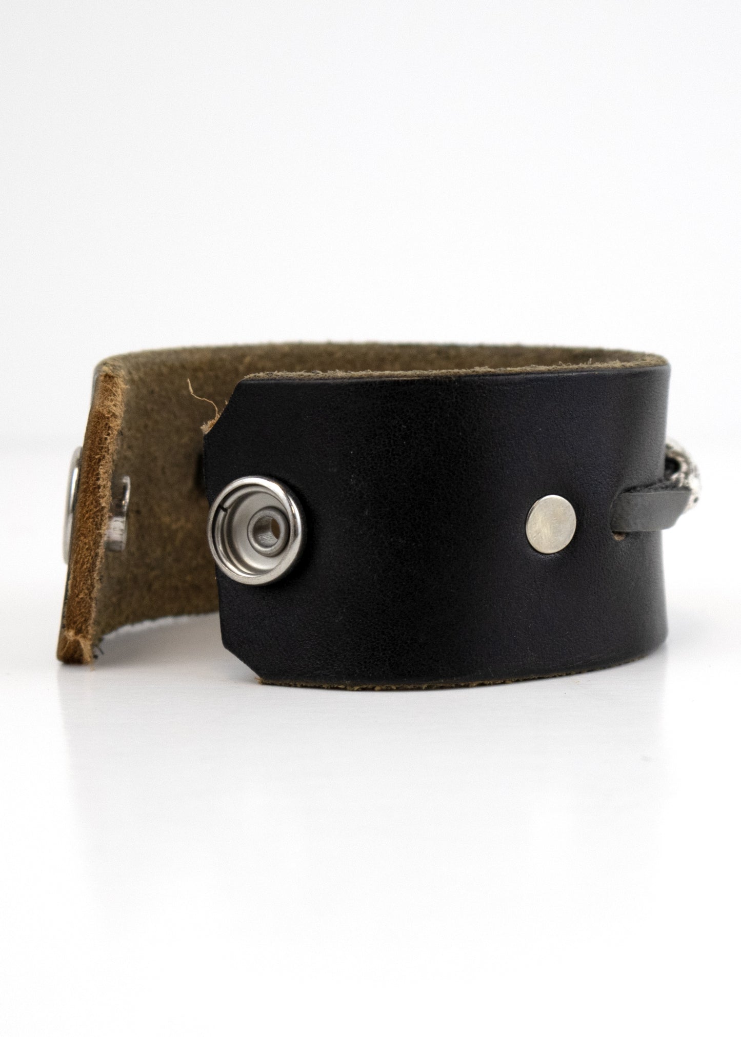 Silverware By Design - Leather Cuff Bracelet