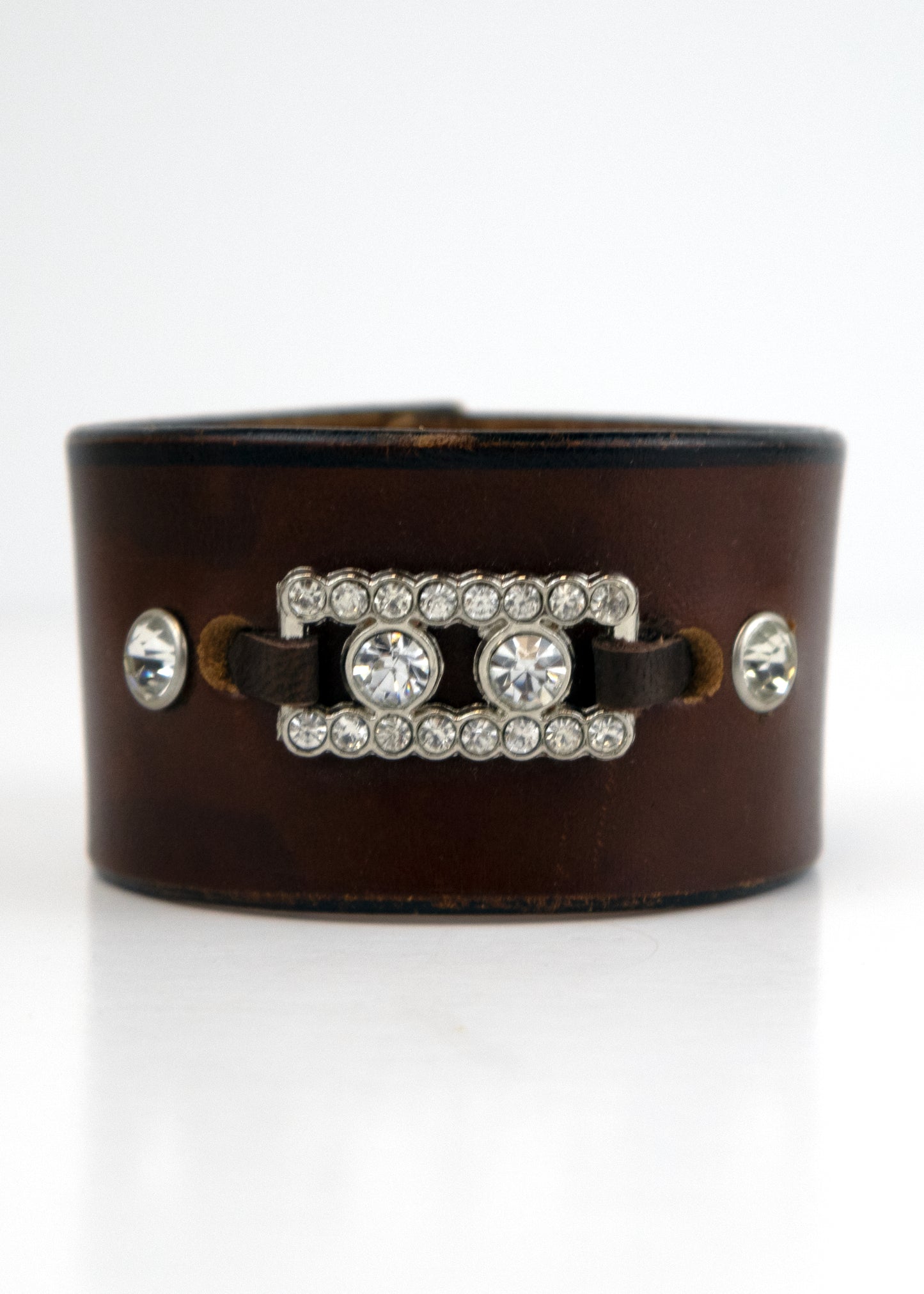 Silverware By Design - Leather Cuff Bracelet