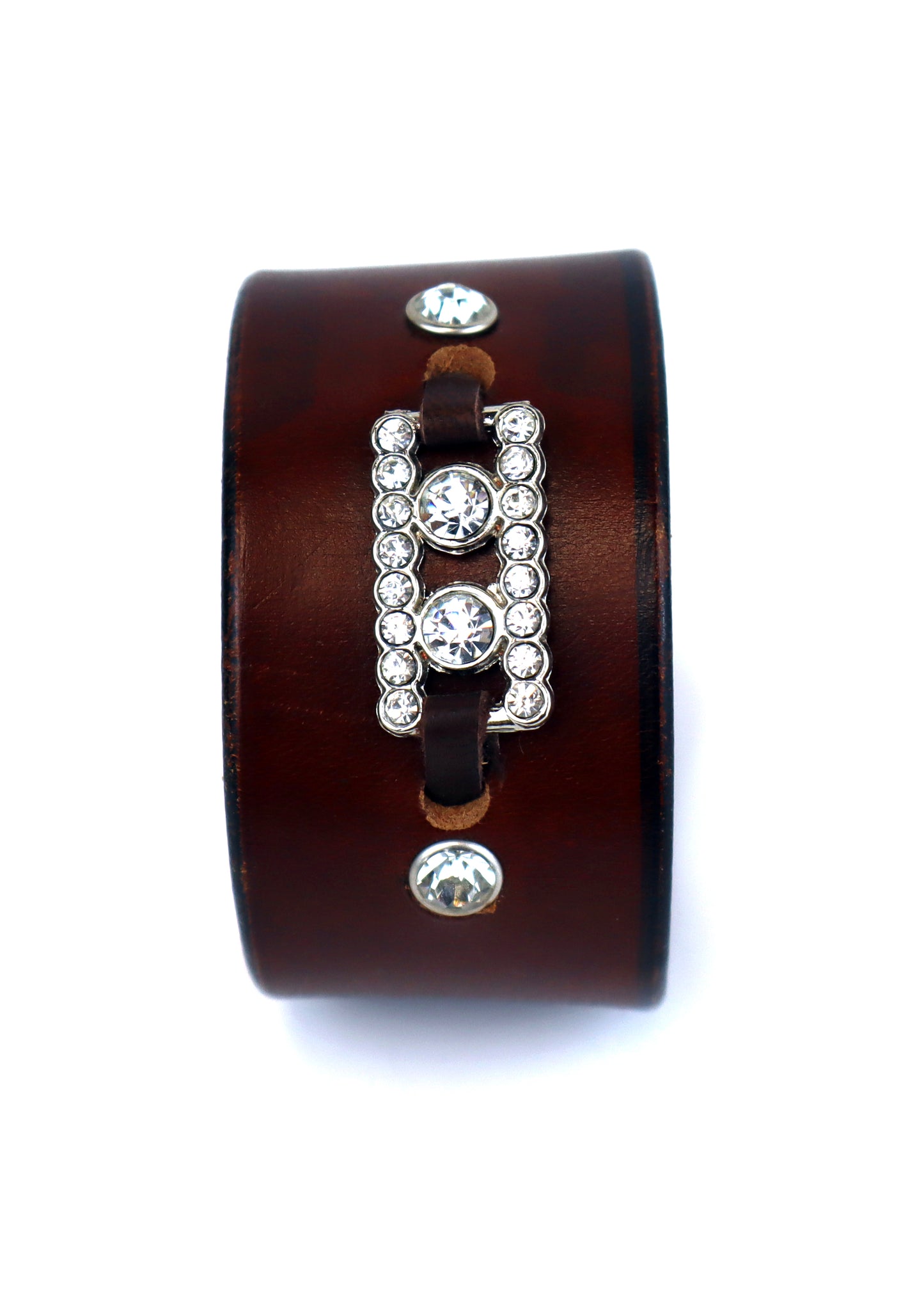 Silverware By Design - Leather Cuff Bracelet