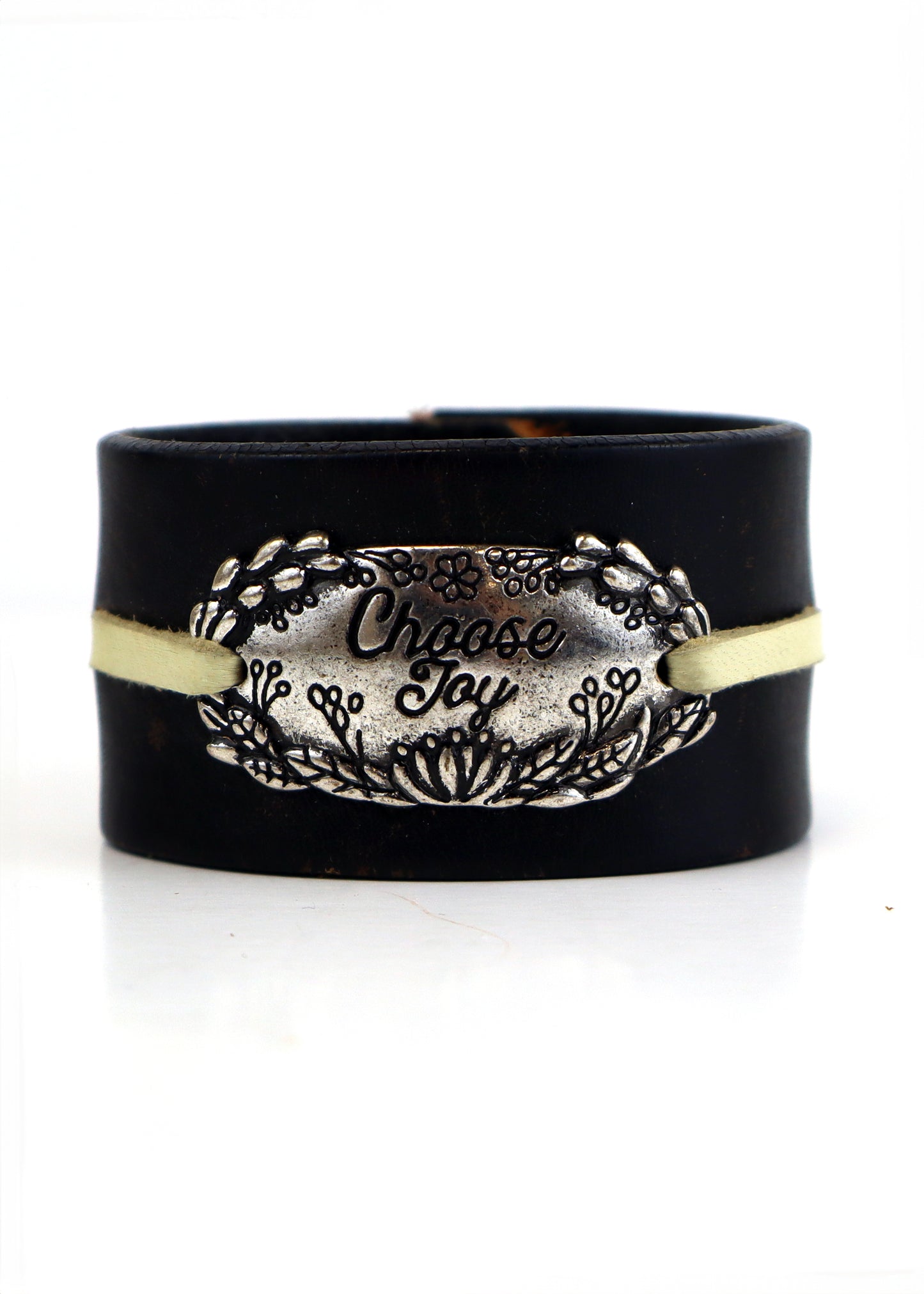 Silverware By Design - Leather Cuff Bracelet