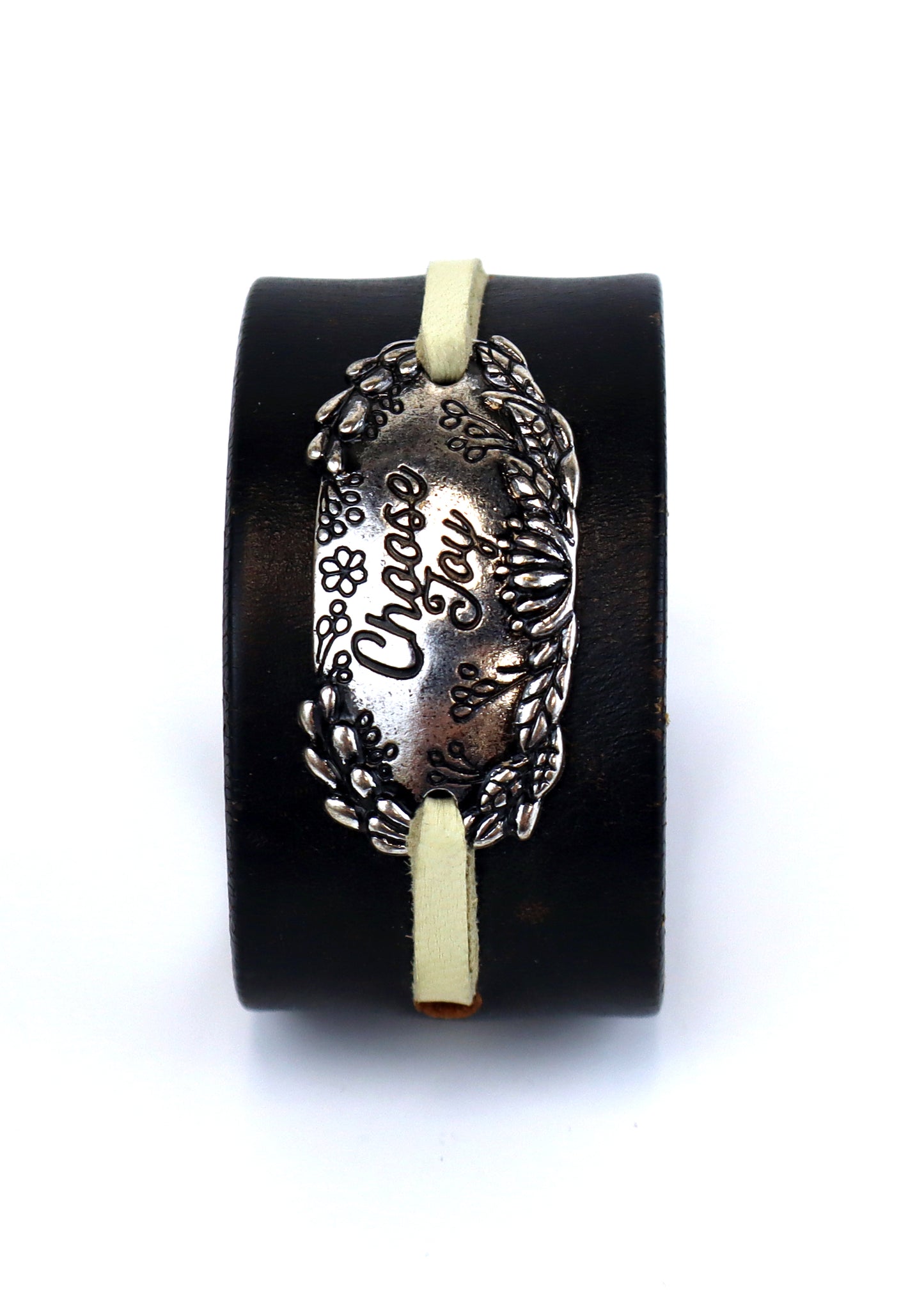 Silverware By Design - Leather Cuff Bracelet