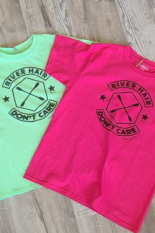 Girl's River Hair Don't Care Tee