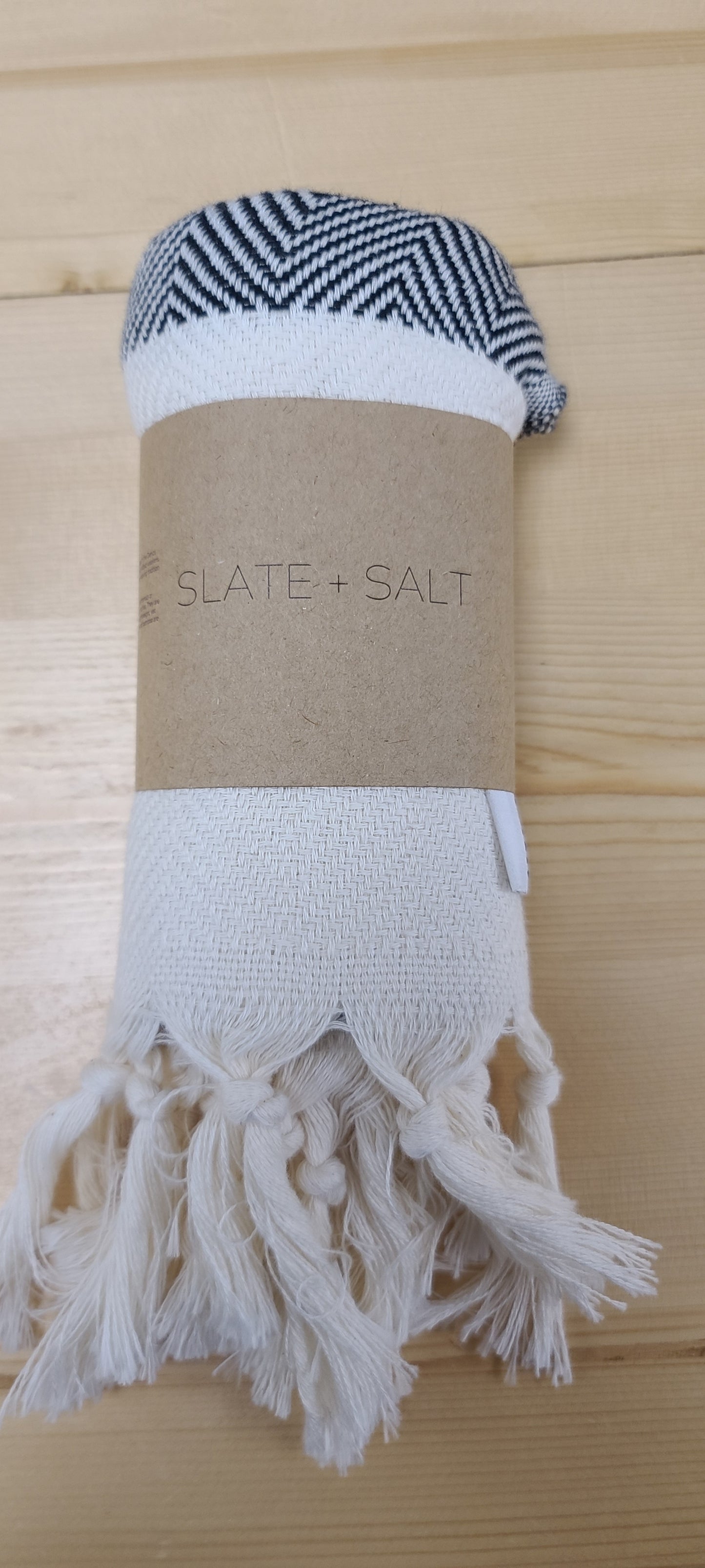 Slate + Salt -Turkish Hand Towel