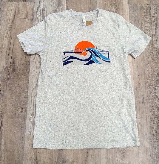 Life On The Water 2021 Design - Crew Neck T-Shirt