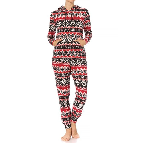 Christmas Pajamas - Joggers pants with Hoodie Top - 3 styles*
