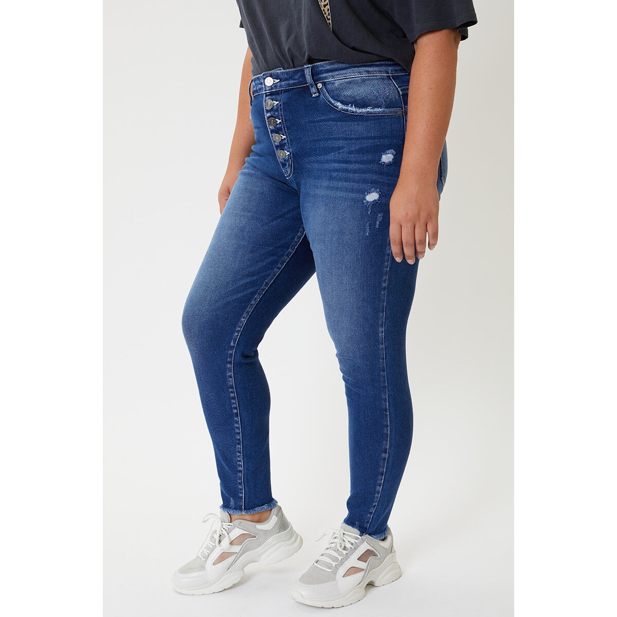 KanCan Gemma Mid-Rise Skinny Jeans