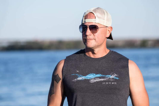 Life On The Water 2020 Design - Men's Muscle Shirt