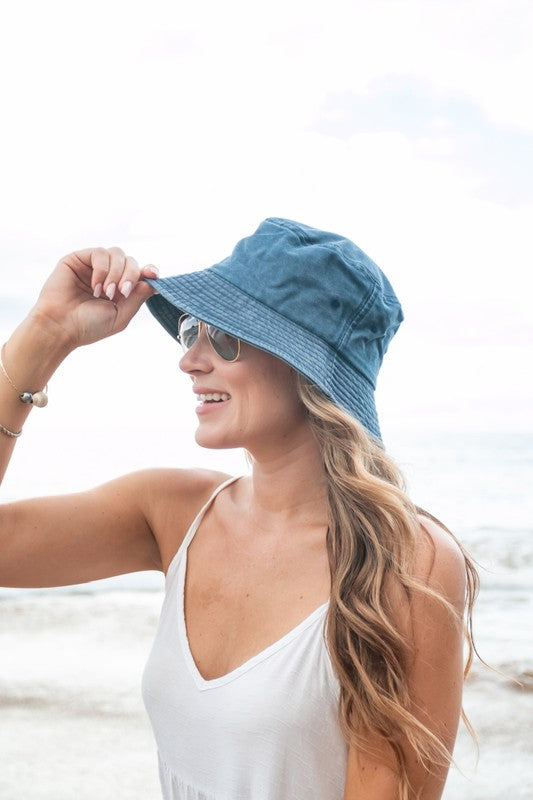 The Classic Bucket Hat - Washed and Distressed