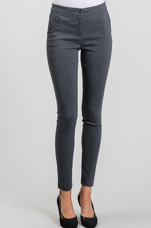 Skinny Charcoal Pant - Last one Left* - size Small