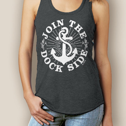 Join the Dock Side - Racerback tank top