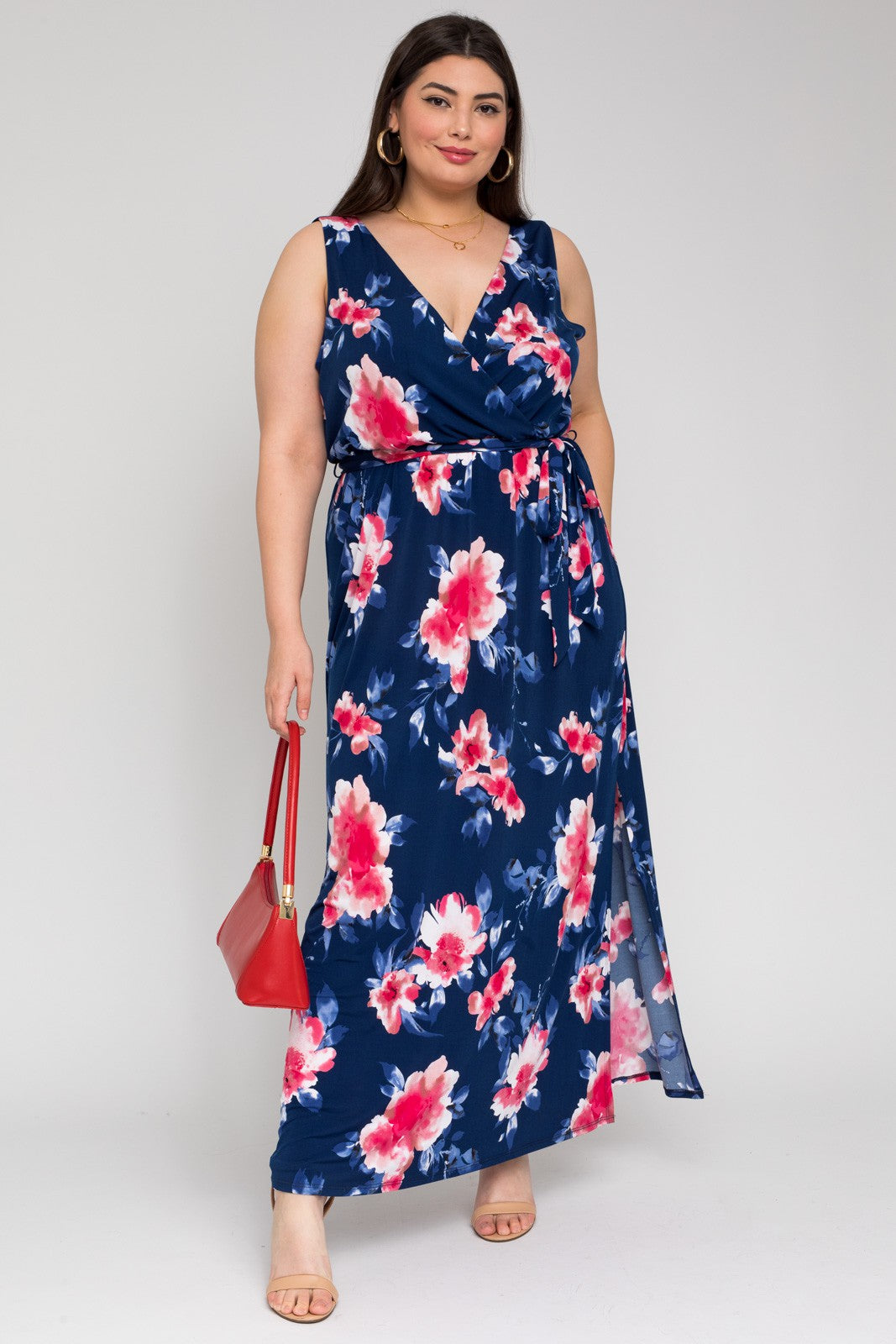 maxi dress for curvy women Curvy Girl Vacation Maxi 3X